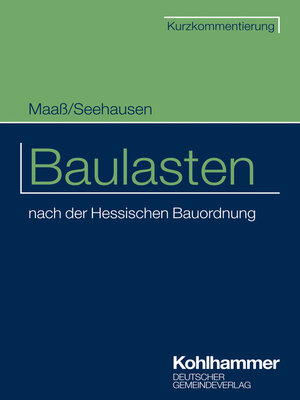 cover image of Baulasten